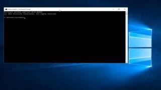 Windows 10  How To Run Command As An Administrator [upl. by Rehpinej]