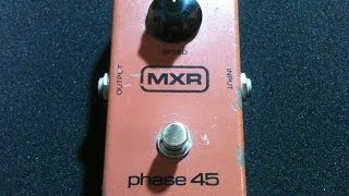 Vintage MXR Phase 45 Demo [upl. by Penland]