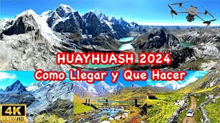 Cordillera de Huayhuash Ruta desde Lima Raura Huayhuash desde un Drone Perú 2024 🇵🇪 [upl. by Herodias]