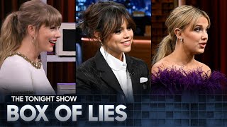 The Best of Box of Lies with Taylor Swift Millie Bobby Brown and Jenna Ortega  The Tonight Show [upl. by Notlehs994]