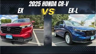 2025 HONDA CRV EX vs EXL [upl. by Niltiac]