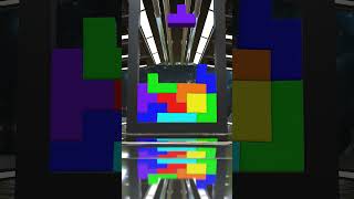 SOFTBODY TETRIS 22 IN SPACE blender tetris puzzle space scifi animation [upl. by Asilem]