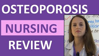 Osteoporosis Treatment Symptoms Pathophysiology Nursing Care NCLEX Lecture [upl. by Ailemap]