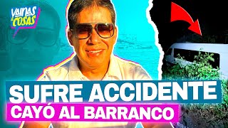 El Costeño sufre terrible accidente automovilístico su camioneta cayó al barranco [upl. by Aw]