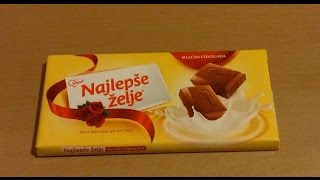 Najlepše Želje  Mlečna čokolada  Best Wishes  Milk Chocolate [upl. by Annel]