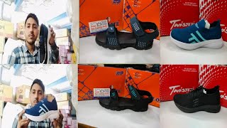 Men knitting shoes amp Sandals wholesale market inderlok Amit Footwear contact number7982055633 [upl. by Yecam]