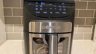 Gourmia Air Fryer Review  Gourmia 6qt Digital Window Air Fryer Healthy Coking Made Easy Air fryer [upl. by Parshall623]