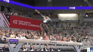 Simone Biles  Balance Beam  2024 Xfinity US Championships  Senior Women Session 2 Day 1 [upl. by Eggett]