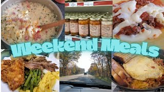 Weekend Getaway to Amish Country  Delicious Amish Chicken Dinner  EasyCheesy Potato Soup Recipe [upl. by Intruok]