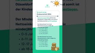 DÜSSELDORFER TABELLE  Das steht deinem Kind an Unterhalt zu [upl. by Abixah]