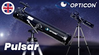 OPTICON Pulsar 76F700 Telescope [upl. by Mairb]