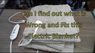 How to test and fix a Heated Blanket Controller [upl. by Mandie]