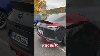 SOUNDCHECK  I30 N VS I30 N FACELIFT newcarwave hyundai [upl. by Nicki]