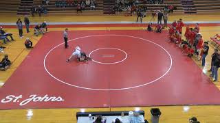 St Johns VS Morenci Wrestling [upl. by Hollah]