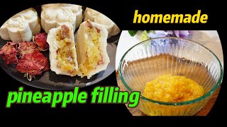 how to make pineapple filling [upl. by Nossyla]