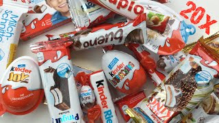 All Ferrero Kinder Candys TEST [upl. by Wilkinson]