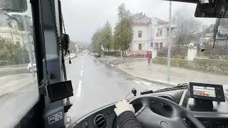 MHD Liberec  linka 40  FĂźgnerova  Nemocnice  FĂźgnerova  Irisbus Crossway LE 12M [upl. by Izy]