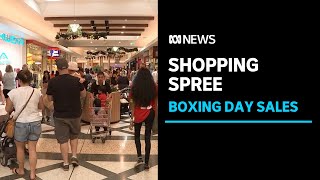 Northern Territorians flock to the shops for Boxing Day sales  ABC News [upl. by Pevzner]