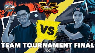 Street Fighter V Team Tournament Final  Red Bull Kumite London [upl. by Kory]