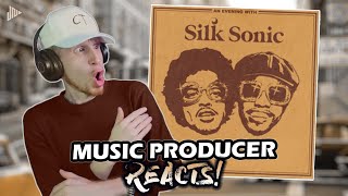 Music Producer Reacts to Silk Sonic ALBUM An Evening with Silk Sonic  Bruno Mars amp Anderson Paak [upl. by Micaela]