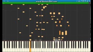 Cantina Band Piano Synthesia [upl. by Edana]