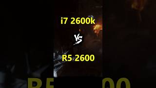 i7 2600k vs Ryzen 5 2600 Test in Games [upl. by Jonna]