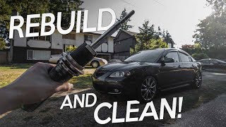 How To REBUILD amp CLEAN Your Coilovers [upl. by Colier825]