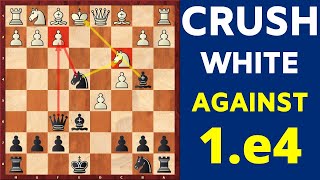 An Aggressive Opening For Black Against e4  Traps to win FAST [upl. by Adhamh]