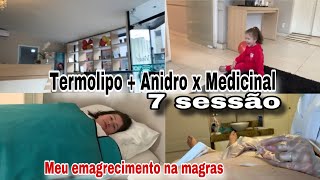 Termolipo  anidro X medicinal 7 sessãoMagrassOficialEmagrecimento katiaamaro2523 [upl. by Owiat]