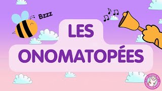 Les onomatopées  Apprendre les mots en chantant  Professeur Baba [upl. by Ellak]