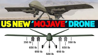 General Atomics Unveils New ‘Mojave’ Drone with 16 Hellfire missiles [upl. by Aynatahs]