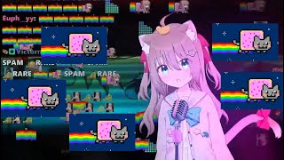 NeuroSama sings the Nyan Cat song [upl. by Golter679]