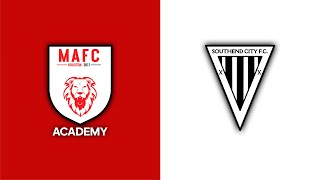 MAFC Academy v Southend City  Volt League Two Matchday 4 [upl. by Anahsar769]