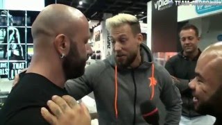 FIBO16 Respektlose Aktion Steven Benthin trifft Patrick Reiser [upl. by Aniarrol]