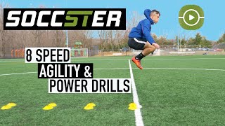 8 Exercises to Improve Speed Agility amp Power [upl. by Ahsenauj]