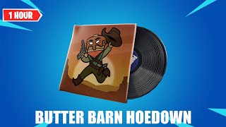 Fortnite Butter Barn Hoedown 1 Hour  Lobby Music [upl. by Sivahc570]