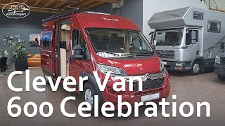 Wohnmobilpark Bad Honnef  CLEVER Van 600 Celebration [upl. by Nalek]