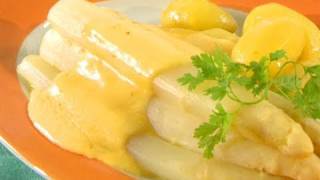 Rezept Sauce Hollandaise  SpargelSoße einfach selber machen [upl. by Kaiulani]