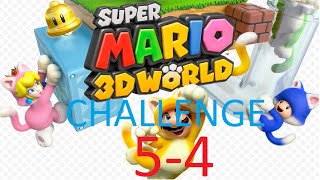 Lets Challenge Super Mario 3D World Welt 54 Grandiose Grassteppe Abstruseste Challenge [upl. by Lamoree444]