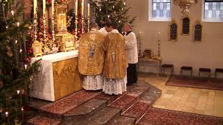 25 Dezember  Lev Hochamt im tridentinischen Ritus  Priesterseminar Herz Jesu [upl. by Anitac]