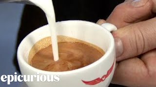 Coffee Expert Explains How to Make a Macchiato  Epicurious [upl. by Dranek143]