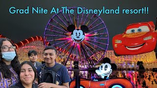 Disneyland Grad Nite class of 2023 Vlog [upl. by Johannes]