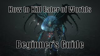 Path of Exile Beginners Guide Eater of Worlds Voidstone Boss 2 [upl. by Nomal]