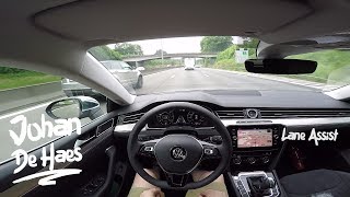 VW Arteon Elegance 20 TDI 150hp POV test drive [upl. by Ammamaria206]