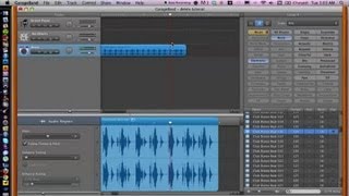 How to Create a Background Track on GarageBand  GarageBand Tips [upl. by Dnalyr633]