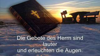 Das Gesetz des Herrn Christliches Lied [upl. by Ruffo353]