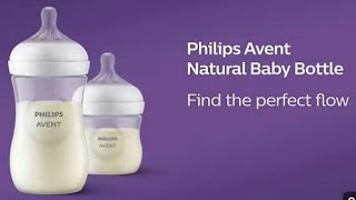 Newborn essentials  Baby products  Avent Natural baby bottles [upl. by Ainslee]