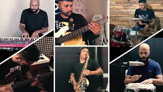 Matheus Falcão  Big ol Shoes DRUM COVER e Amigos [upl. by Backler]