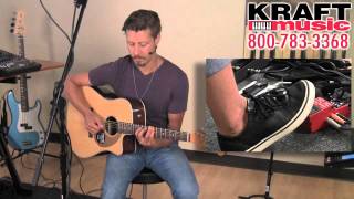 Kraft Music  Boss RC3 Loop Station Demo with Tony Smiley [upl. by Brander]