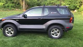 1999 Isuzu VehiCROSS walk around [upl. by Llerdnad]